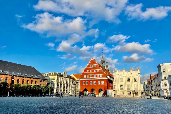 Marktplatz Greifswald © Gudrun Koch Marktplatz Greifswald