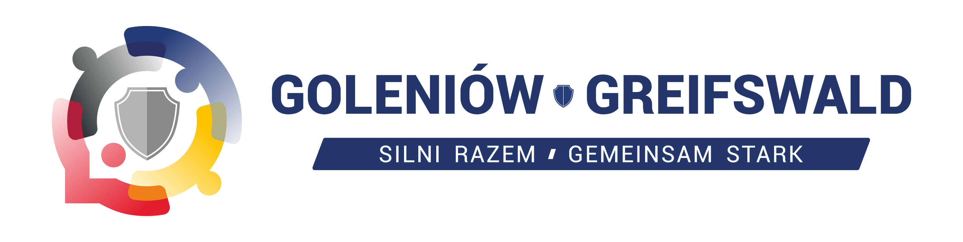 Logo Goleniów-Greifswald-Gemeinsam Stark