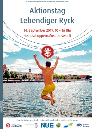Plakat Aktionstag Lebendiger Ryck 2019