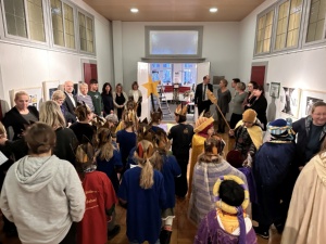 Sternsinger zu Besuch im Rathaus © André Gschweng Archivbilder 2025 - Sternsinger zu Besuch im Rathaus