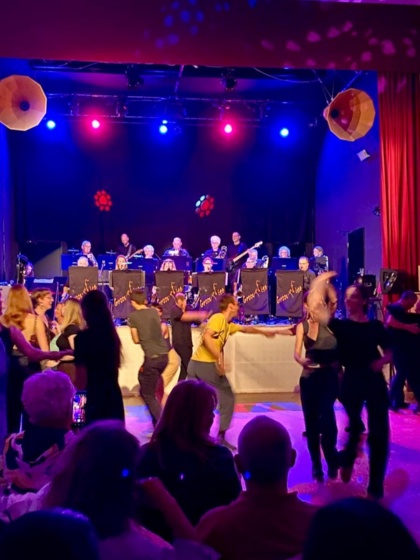 Big Band Groovties in der STRAZE - © UHGW Big Band Groovties in der STRAZE