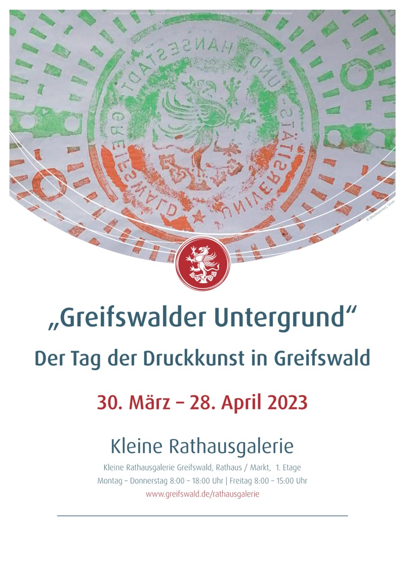 Plakat Greifswalder Untergrund © [druckkammer]