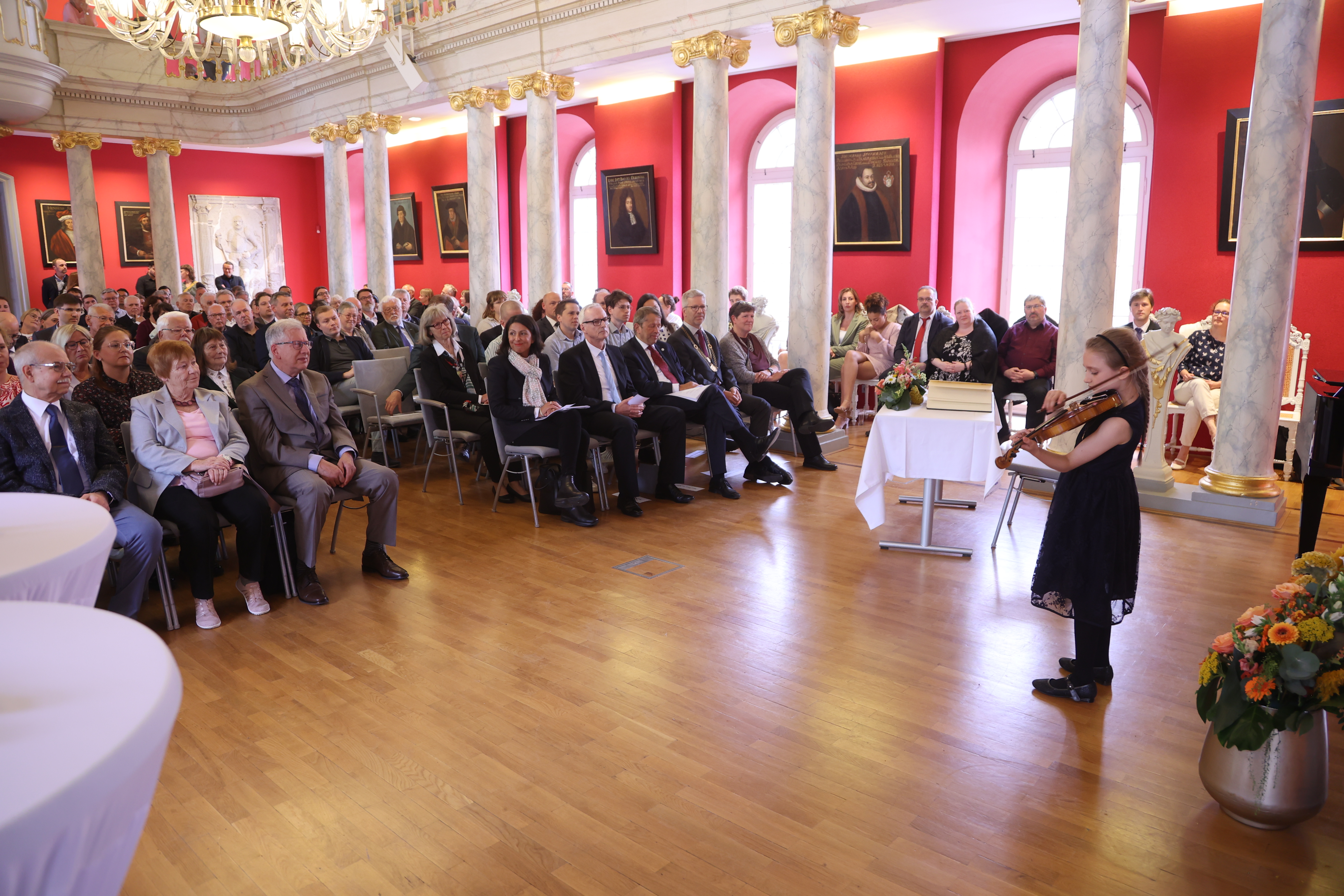 Auftritt in der Aula der Universität