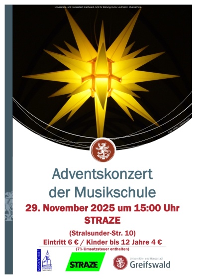 Adventskonzert_der_Musikschule_am_29.11.2025_in_der_STRAZE - © Musikschule Greifswald Adventskonzert_der_Musikschule_am_29.11.2025_in_der_STRAZE