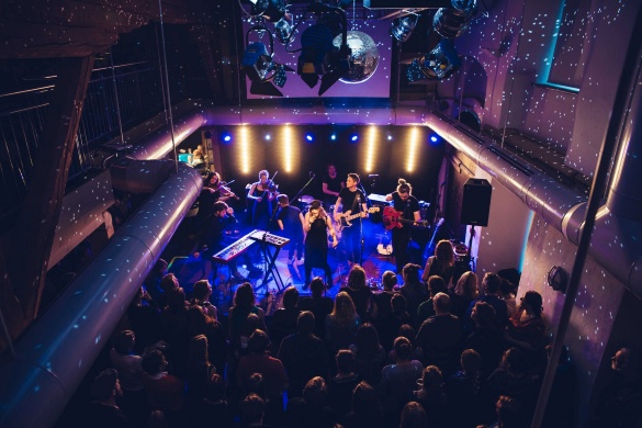 Konzert im Saal des soziokulturellen Zentrums St. Spiritus © Wally Pruß Konzert im Saal