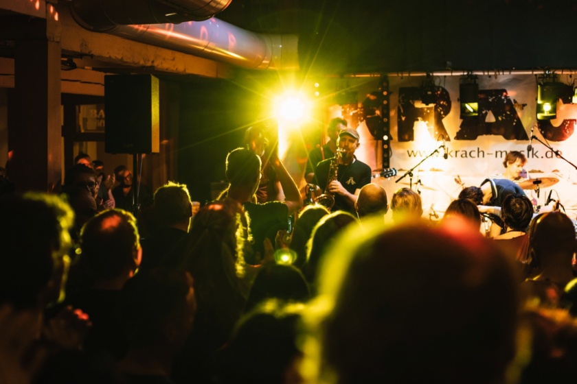 Konzert der Band KRACH - © Wally Pruß Konzert der Band KRACH