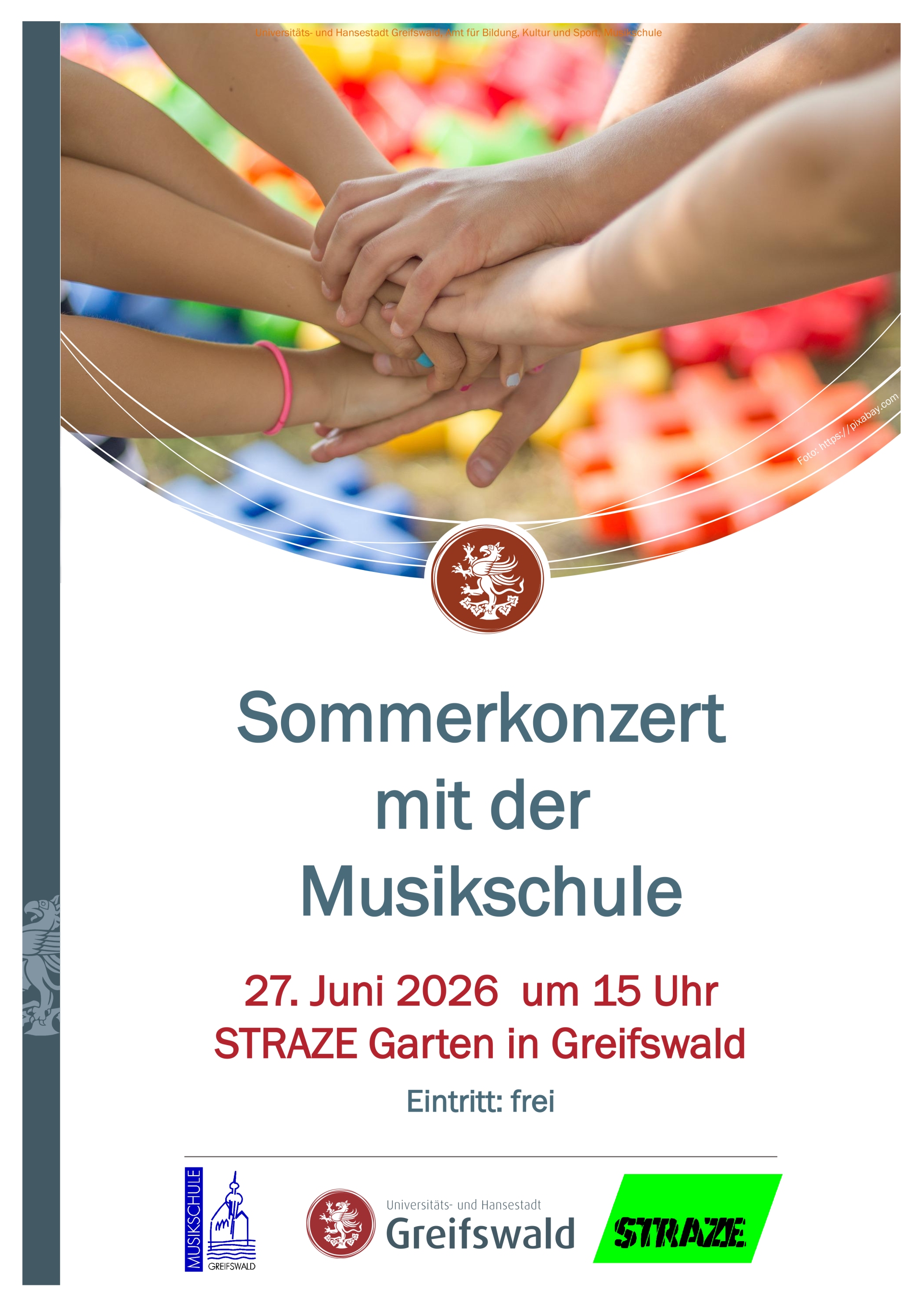 Sommerkonzert 27.06.2026 Sommerkonzert 27.06.2026