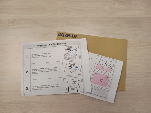 Briefwahlunterlagen Symbolbild © Wahlbüro der Universitäts- und Hansestadt Greifswald Symbolbild Briefwahlunterlagen