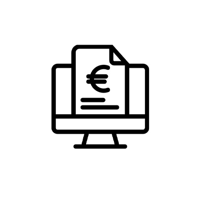 Grafik zum Online-Dienst Elektronische Rechnungen