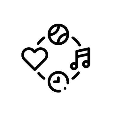 Grafik zum Online-Dienst Hobby, Freizeit & Kultur