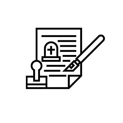 Grafik zum Online-Dienst Sterbefall und Nachlass