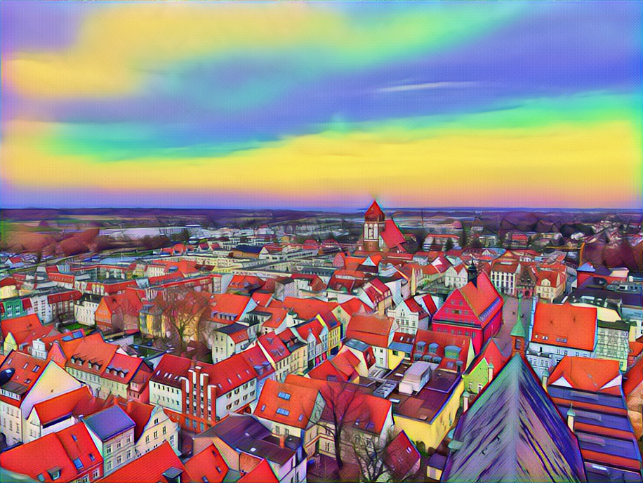 Greifswald von oben