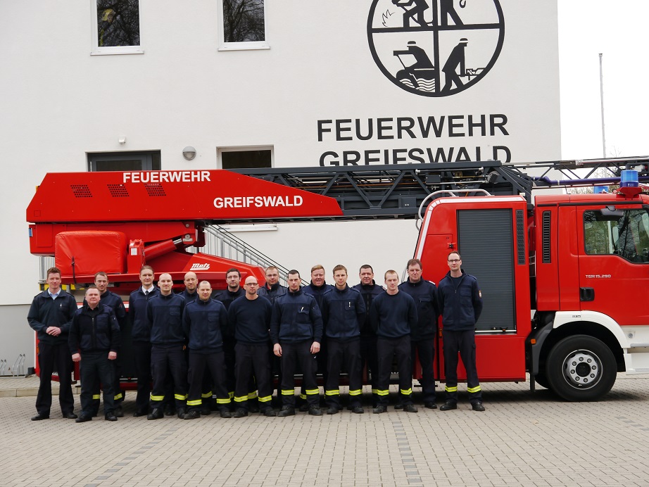 Gruppenfoto vom Gerätewart-Lehrgang