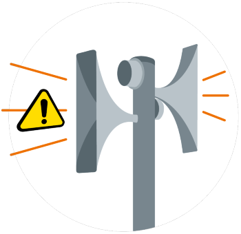 BBK Zeichnung Sirene