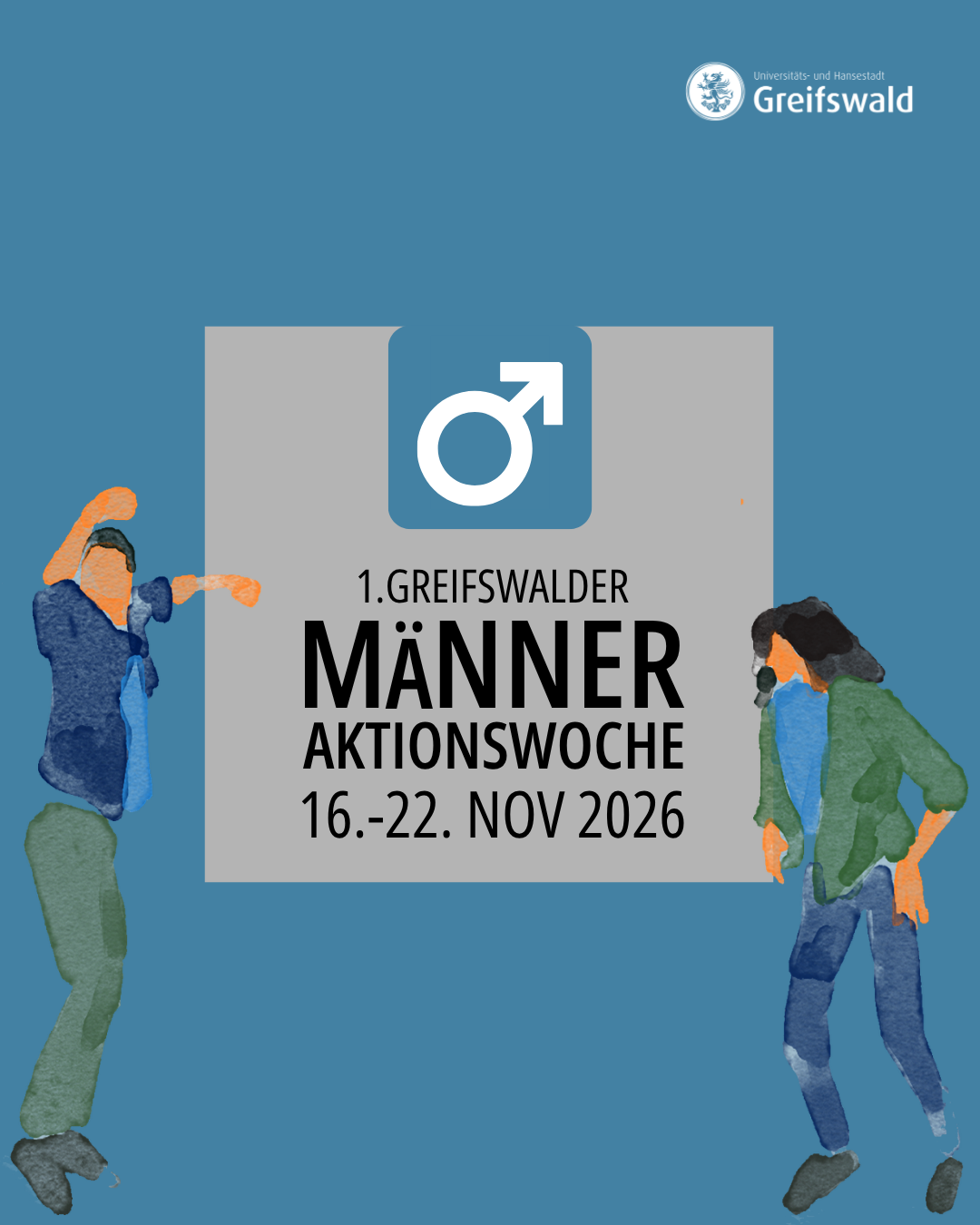 Aufruf zur Greifswalder Männeraktionswoche 2026