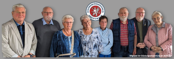SFVV-GW Gründungsmitglieder © Klaus-Dieter Olhöft Foto von den Gründungsmitgliedern