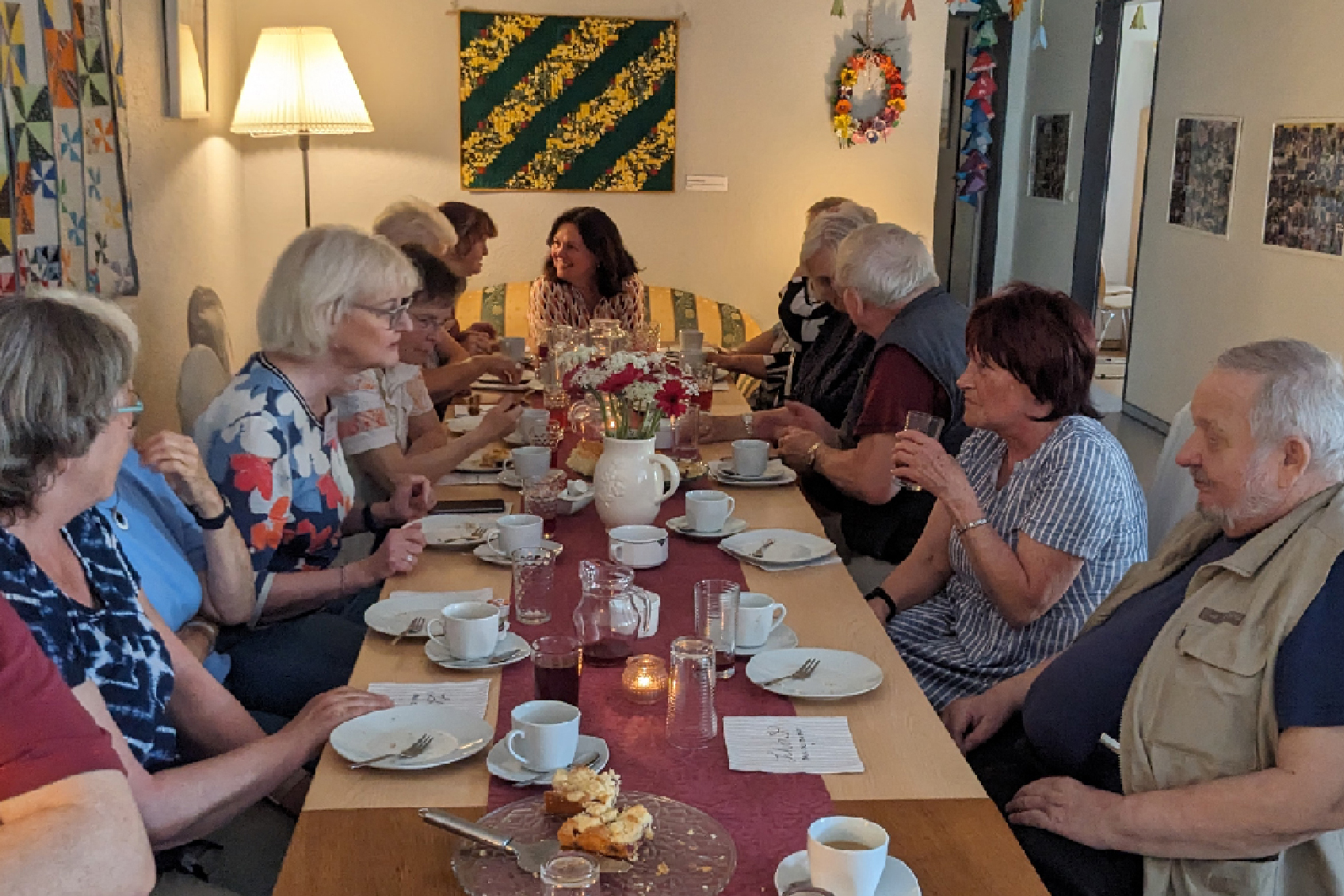 Mitglieder des Seniorenbeirats zu Gast im Mehrgenerationenhaus