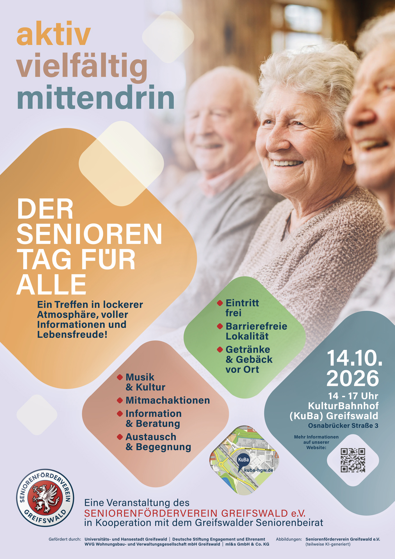 Plakat zum Seniorentag 2026