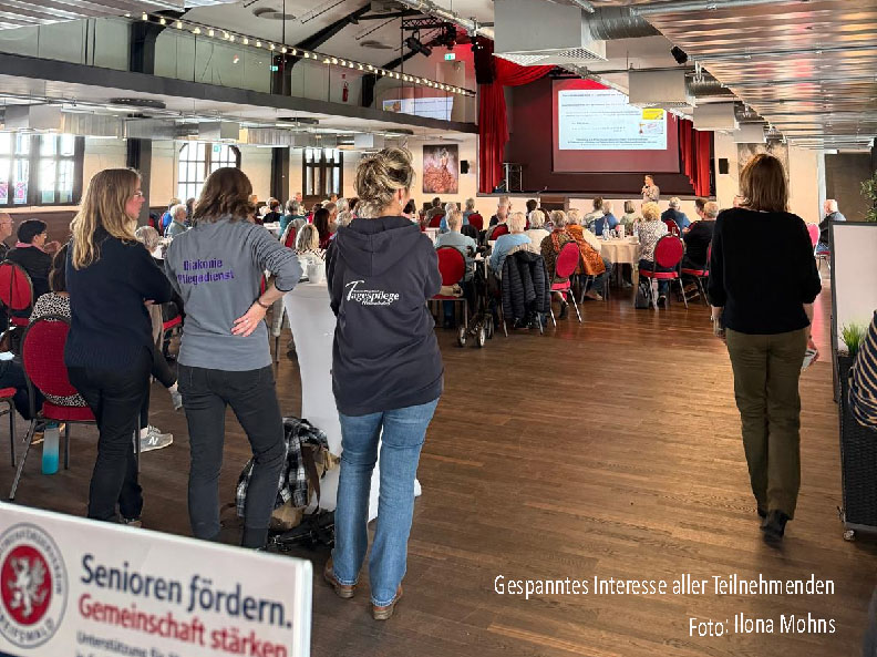 Blick in den Kulturbahnhof zur Veranstaltung Seniorentag 2026
