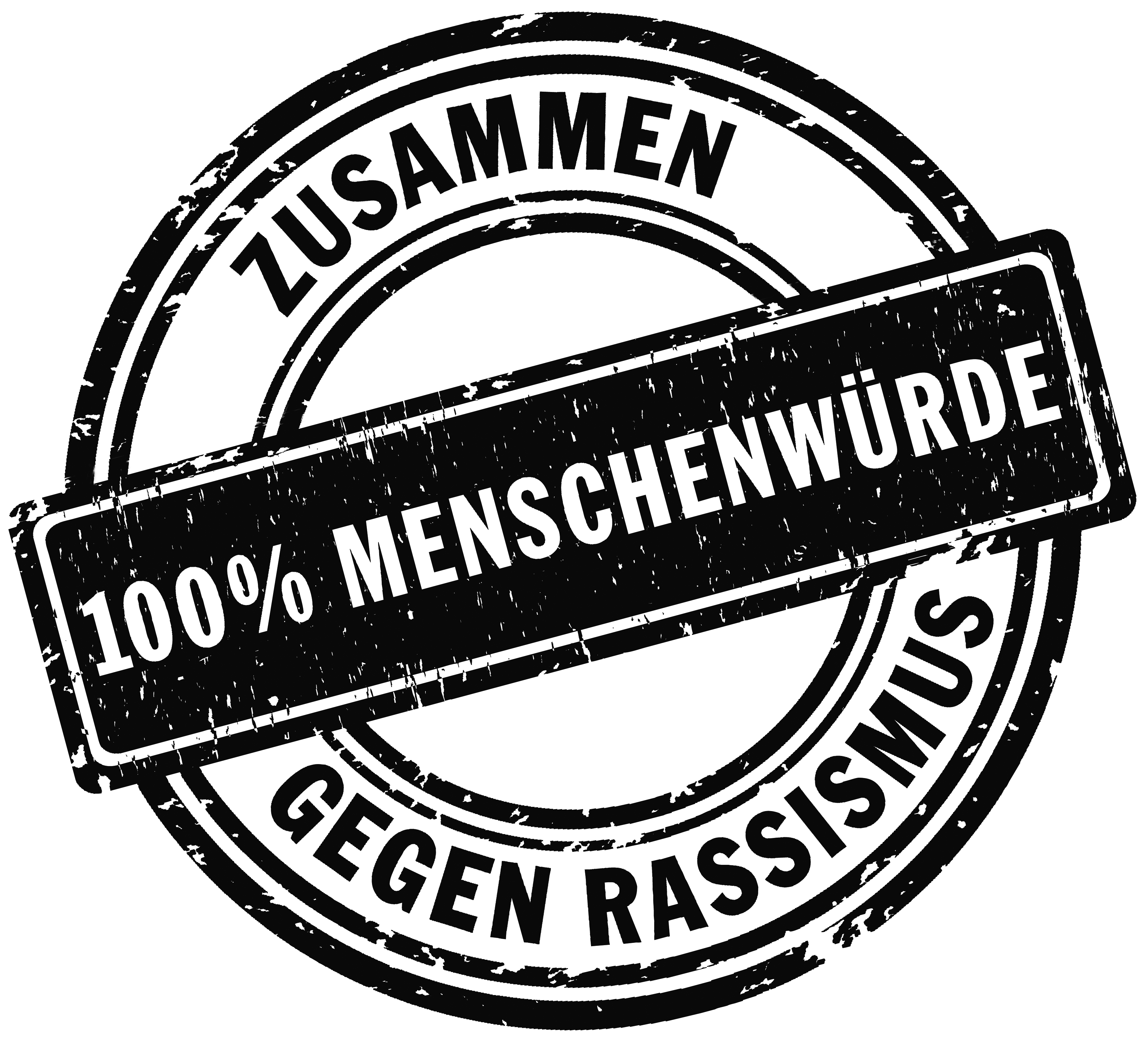 Stempel Menschenwürde