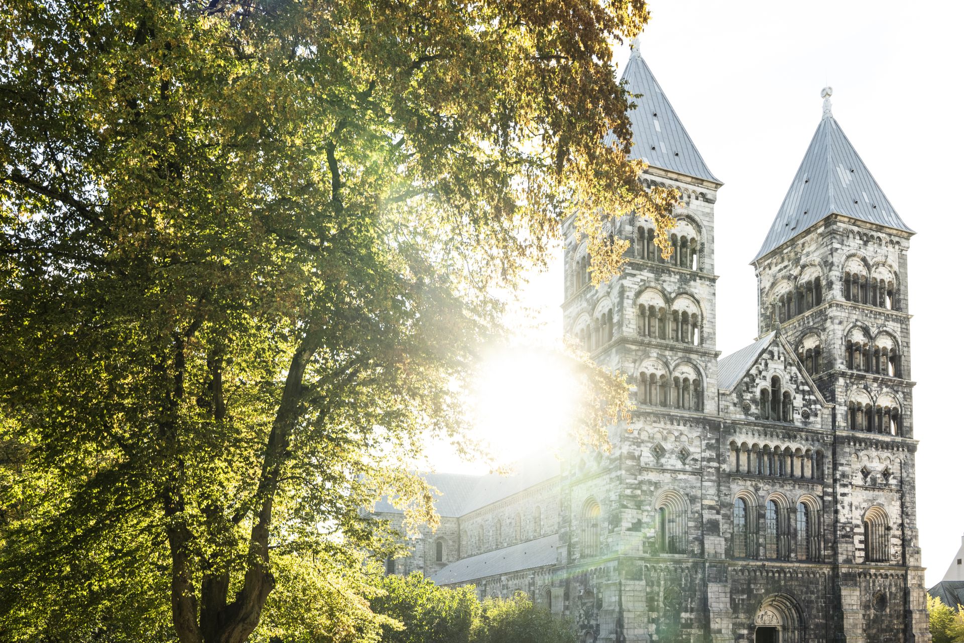 Imposante Kathedrale im Zentrum von Lund