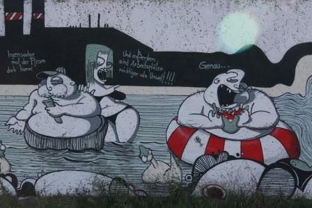 Hafenstraße legale Graffitikunst 2