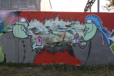 Hafenstraße legale Graffitikunst 3