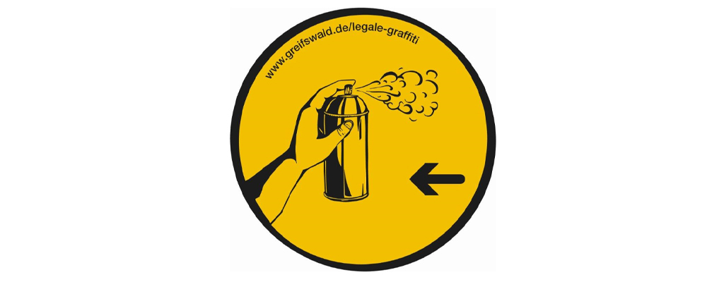 legale Graffiti nicht zentriert