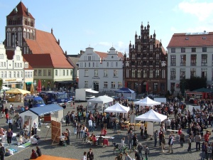 Präventionstag auf dem Greifswalder Markt