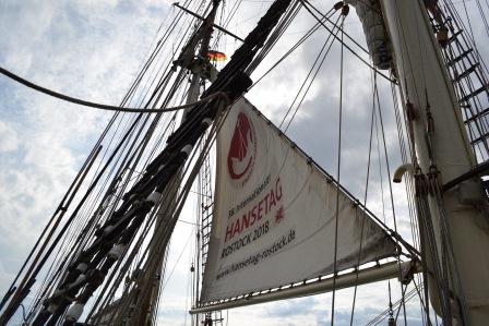 Werbebotschaft für den Hansetag 2018 in Rostock