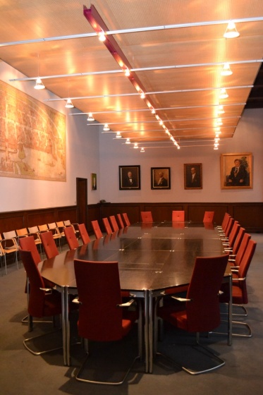 Der Senatssaal dient als Tagungs- und Empfangsraum. - © Pressestelle Der Senatssaal dient als Tagungs- und Empfangsraum.