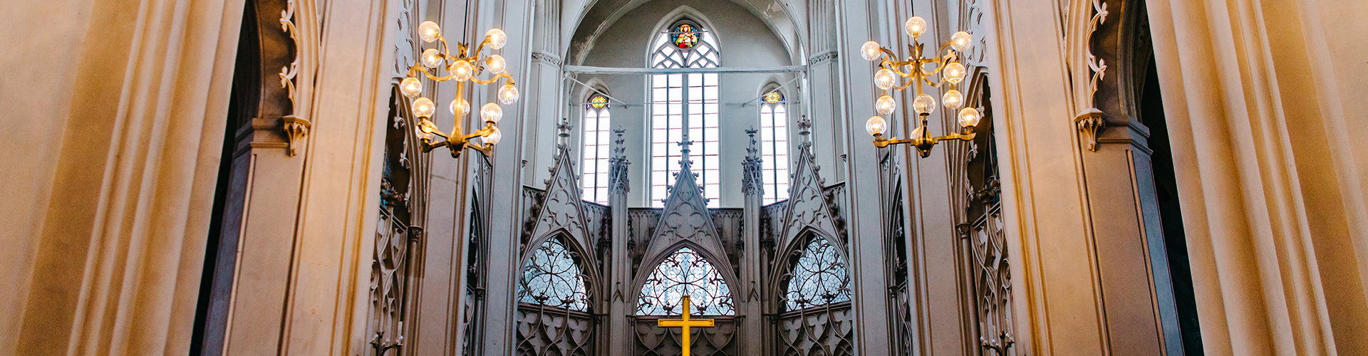 Der Greifswalder Dom, Innenaufnahme - © Wally Pruss Der Greifswalder Dom, Innenaufnahme