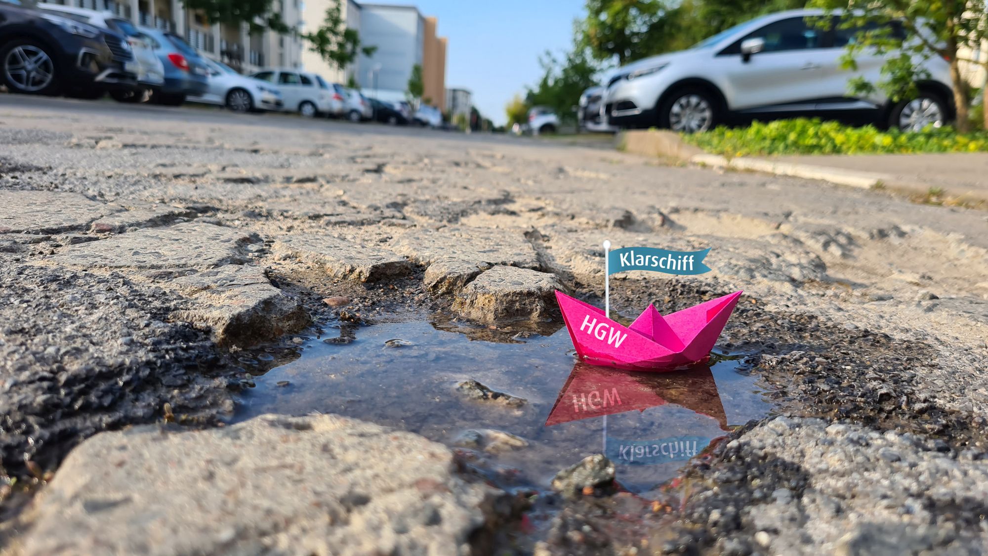 Melden Sie Probleme in der Infrastruktur der Universitäts- und Hansestadt Greifswald, die dann von der Stadtverwaltung bearbeitet werden