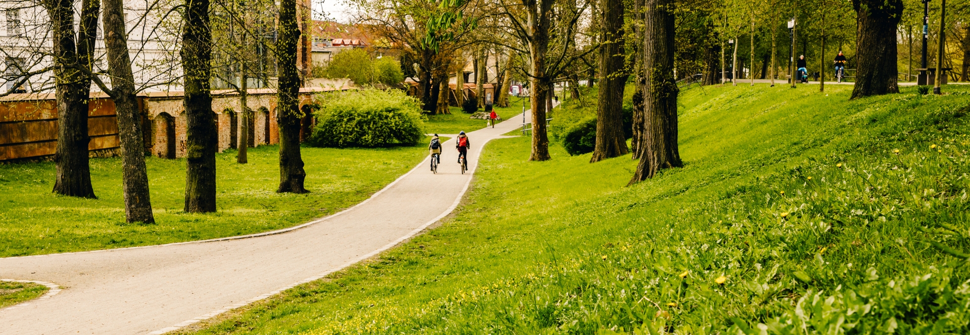 Wallanlagen im Frühling