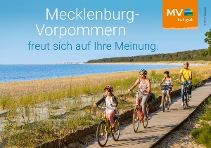 Motiv zur Gästebefragung in Mecklenburg-Vorpommern 2022 - © Tourismusverband Mecklenburg-Vorpommern e.V. Motiv zur Gästebefragung in Mecklenburg-Vorpommern 2022
