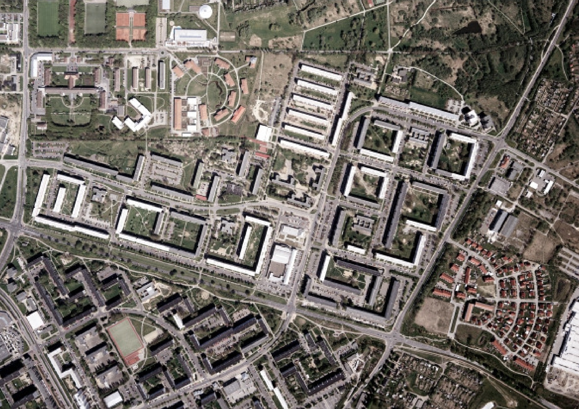 Älteres Luftbild von Schönwalde II