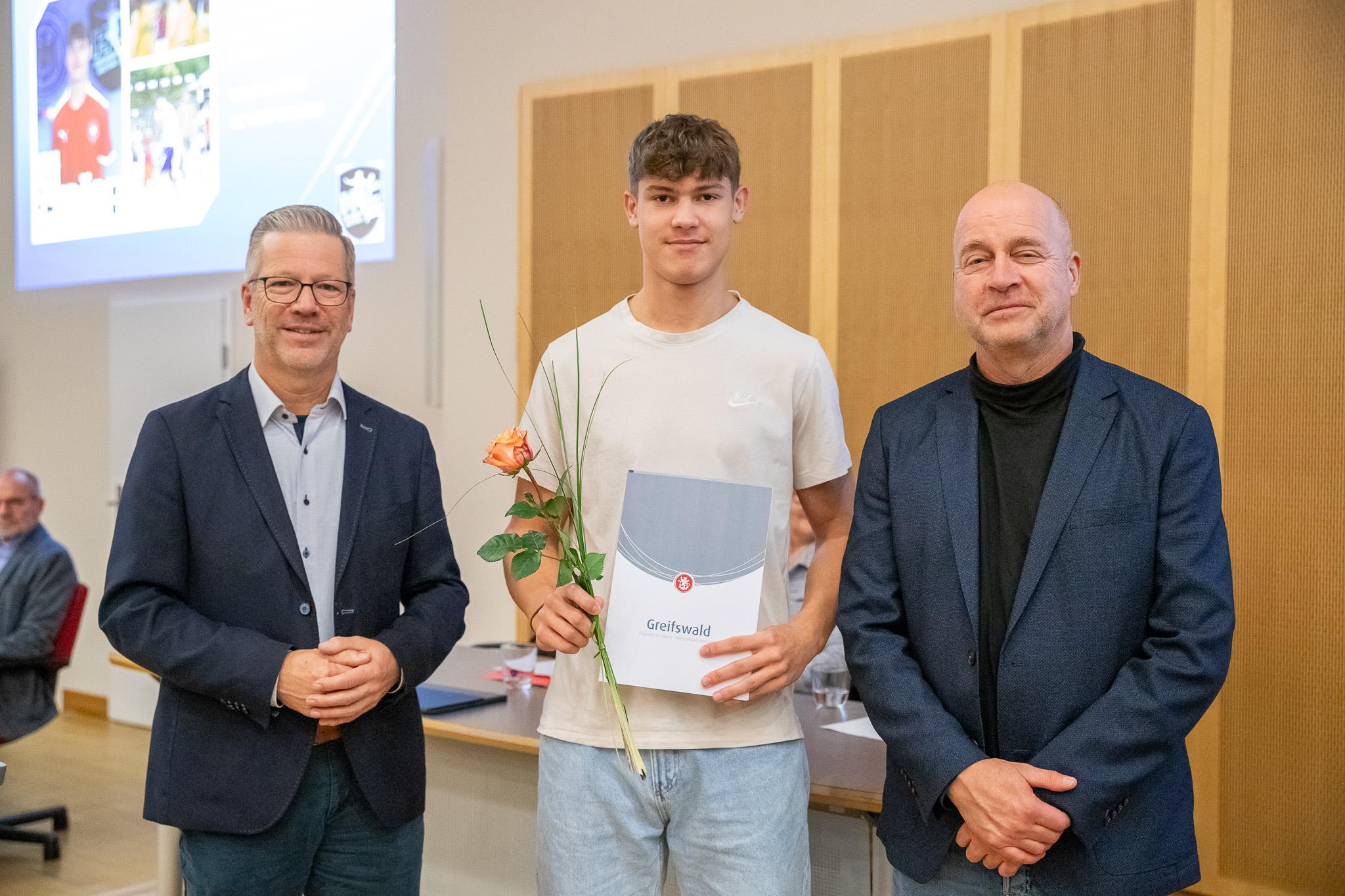 Dr. Stefan Fassbinder, Ben Schröder und Tobias Nagel