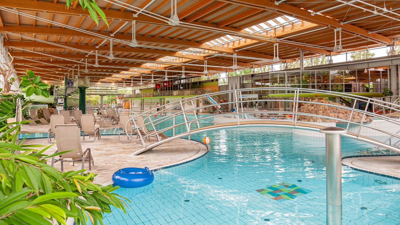 Freizeitbereich im Freizeitbad Greifswald