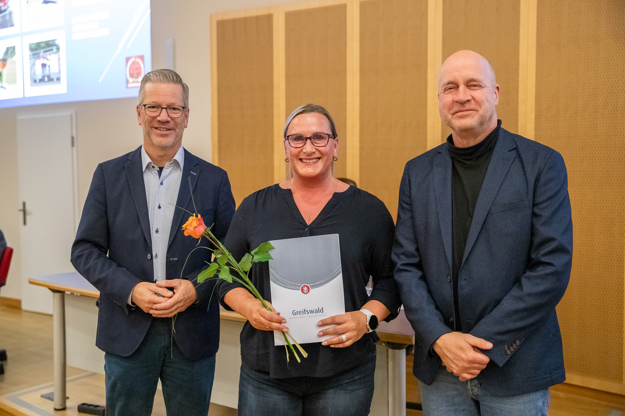 Dr. Stefan Fassbinder, Jeannette Denz und Tobias Nagel