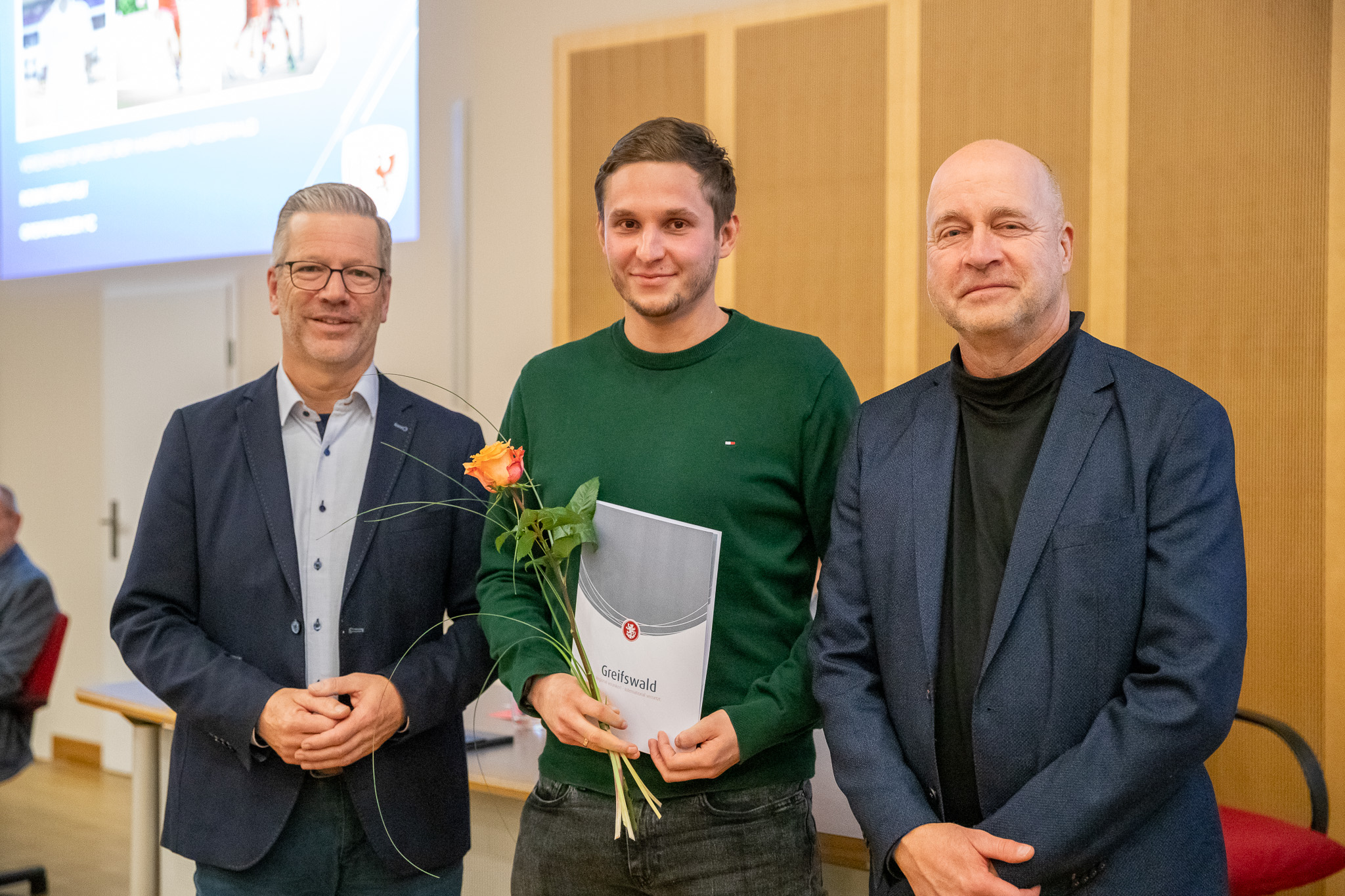 Dr. Stefan Fassbinder, Robin Settgast und Tobias Nagel