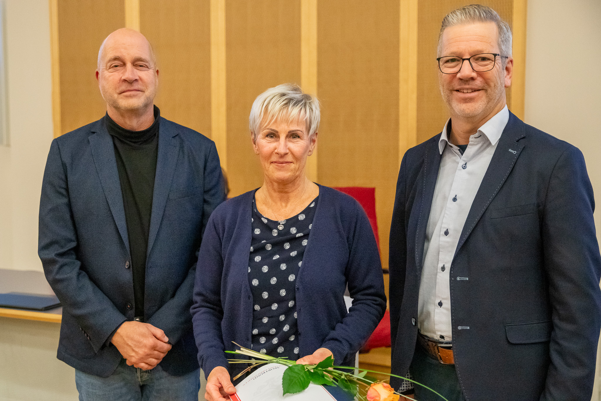 Tobias Nagel, Sibylle Wentzel und Dr. Stefan Fassbinder