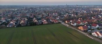 Andre Gschweng Luftaufnahme der südlichen Fontanestraße (B-Plan 118)