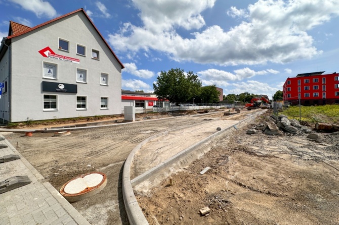 Baufortschritt Straße An den Wurthen Juni IMG_5525 (c) André Gschweng © André Gschweng Baufortschritt der Straße An den Wurthen im Mai