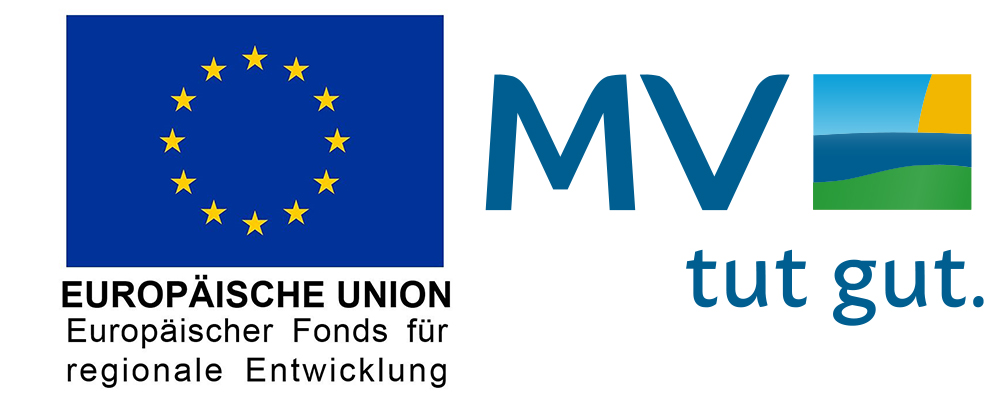 Logos EFRE und MV tut gut