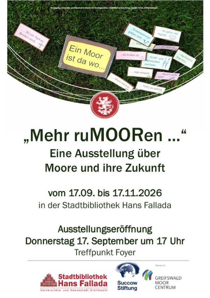 Mehr ruMOORen - Ausstellung und Veranstaltungsprogramm rund um Moore Bild