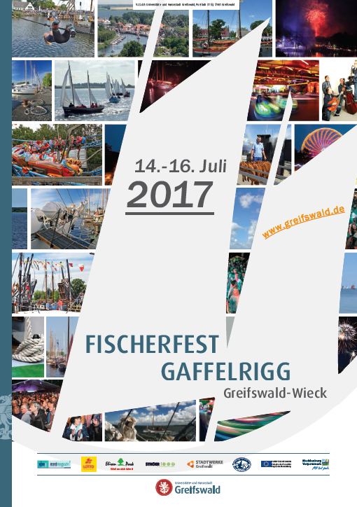 Plakat Fischerfest Gaffelrigg