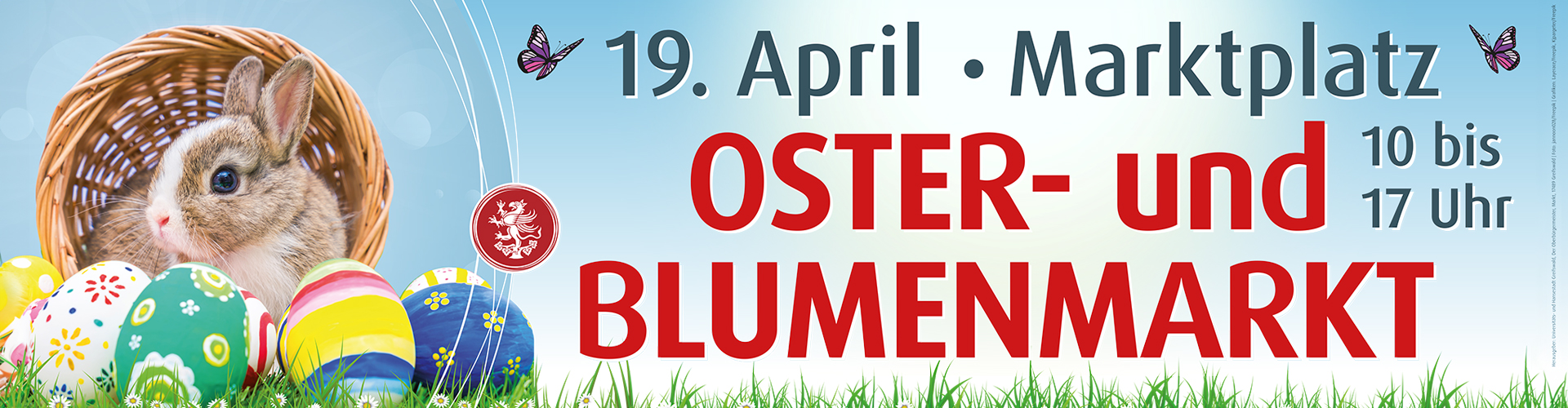 Banner - Ostermarkt 2025_1920x500px - © Universitäts- und Hansestadt Greifswald
