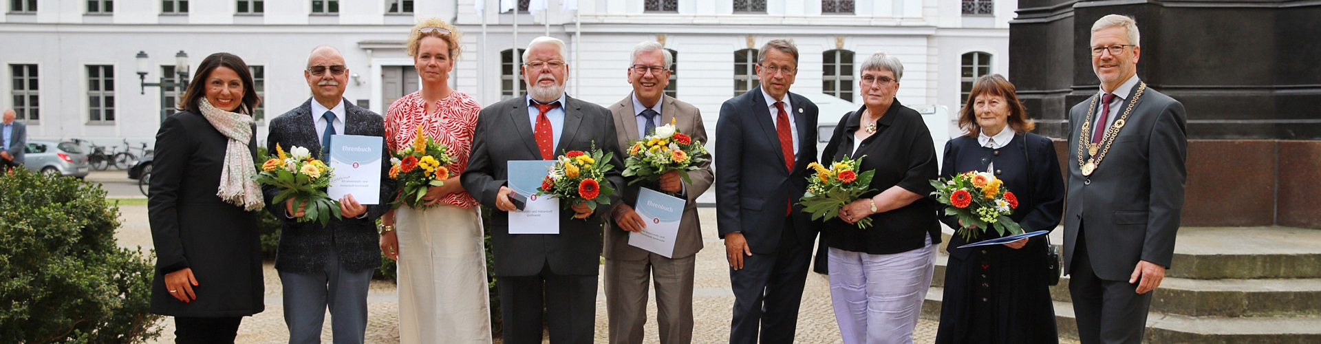 Die Geehrten des Stadtempfangs 2025