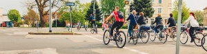 Fahrradfahrer_Europakreuzung_Mai2017(WallyPruss)_1920x500px_(web) © Wally Pruß Bild
