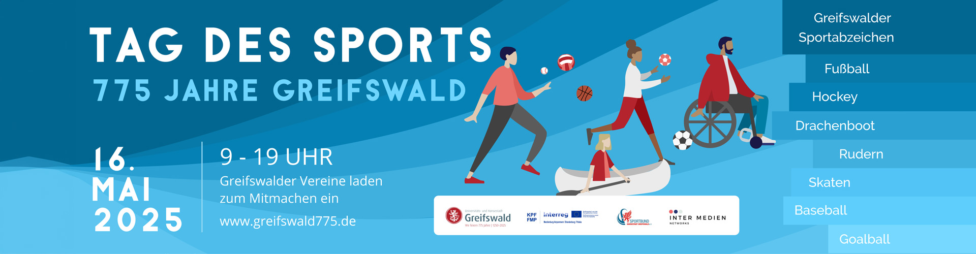 Tag-des-Sports-775-Jahre-Greifswald-Banner-1920x500px - © Inter Medien Networks
